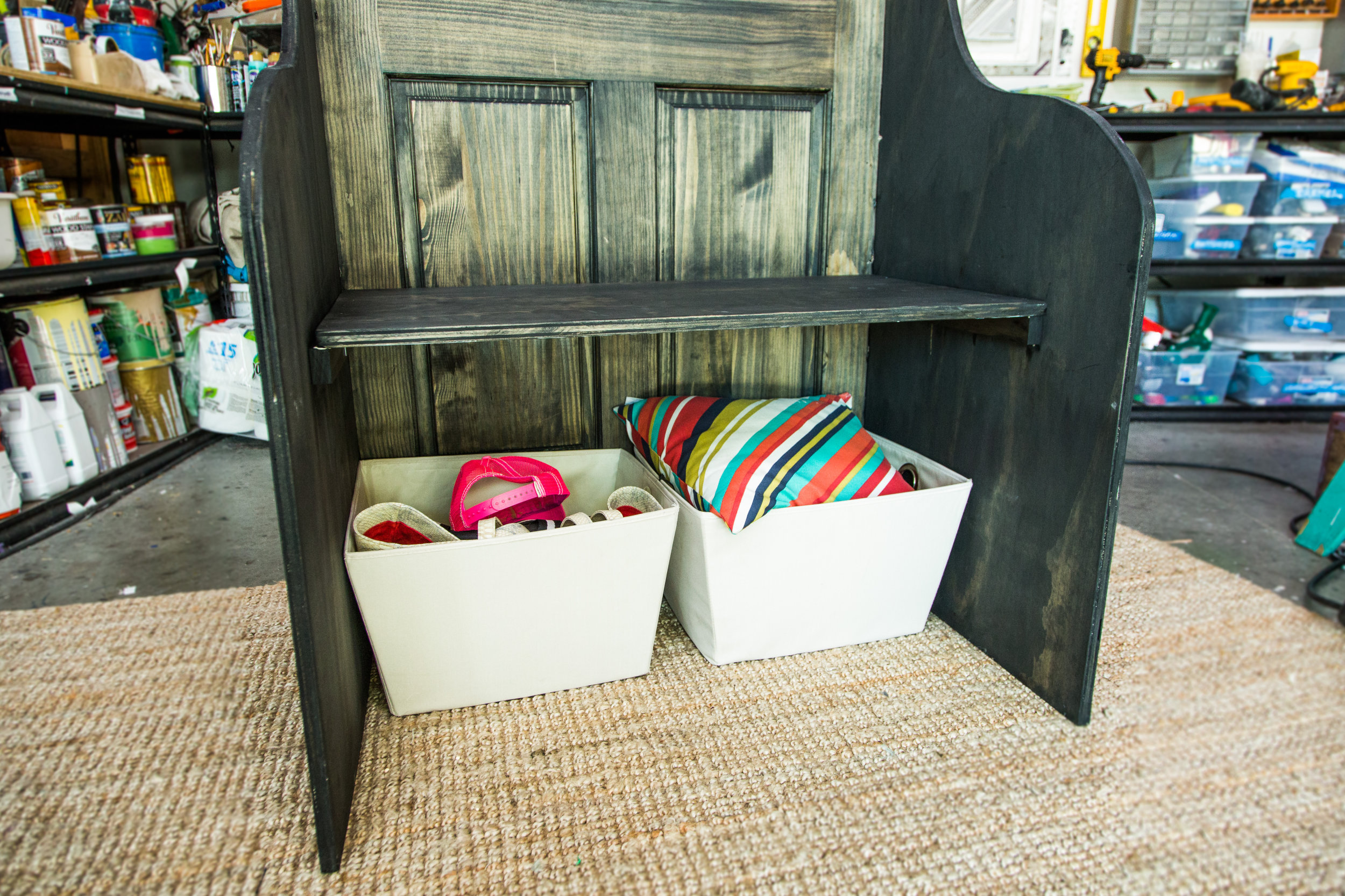 Diy entryway bench. interior contemporary design of diy bedroom ...