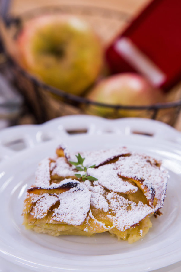 Dorie Greenspan's Custardy Apple Bars Hallmark Channel