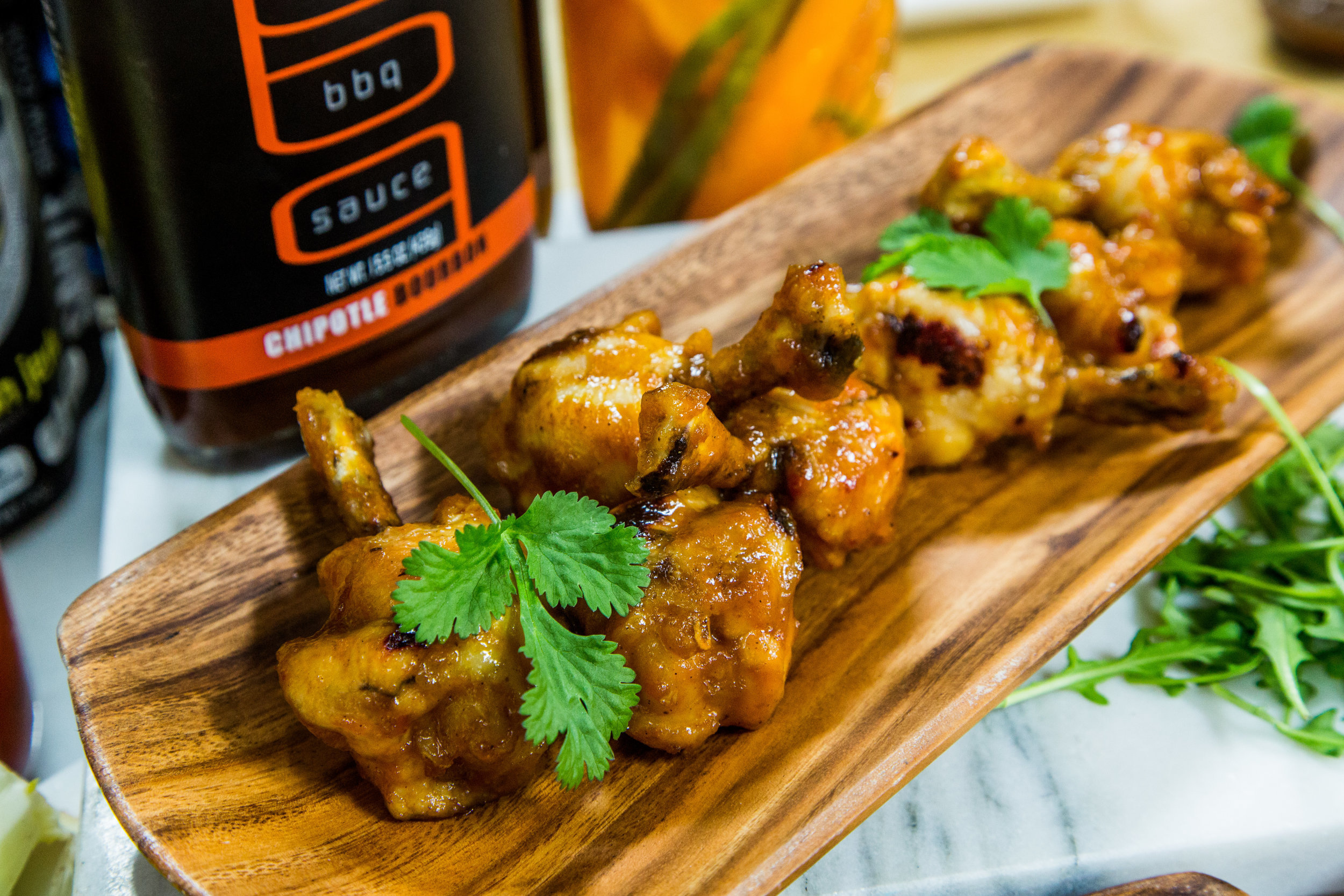 Recipe Hak's Caribbean Jerk Glazed Chicken Lollipops Home & Family Hallmark Channel