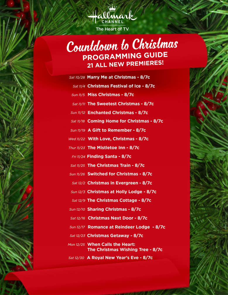 New Movies 2017 - Countdown to Christmas | Hallmark Channel New Movies 2017 - Countdown to Christmas | Hallmark Channel