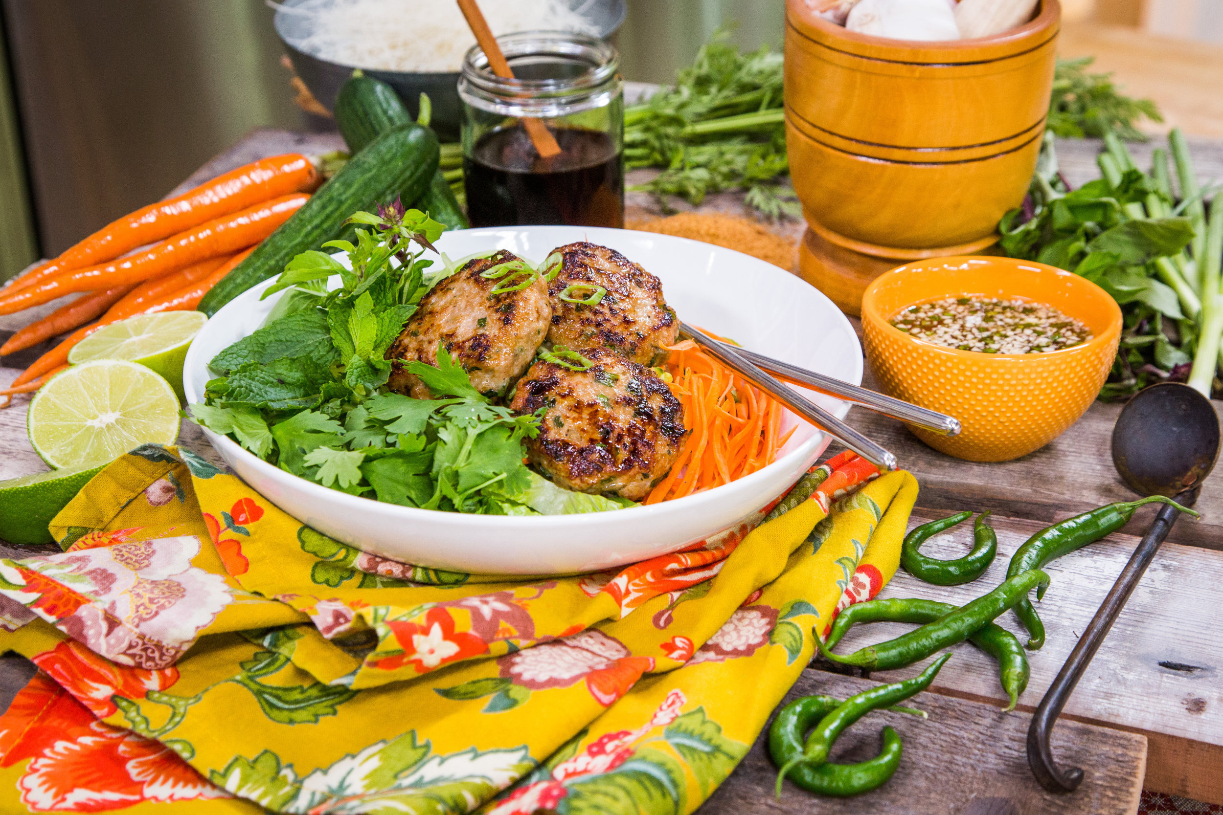 Recipe Bun Cha Vietnamese Grilled Pork Patties With Rice Noodles