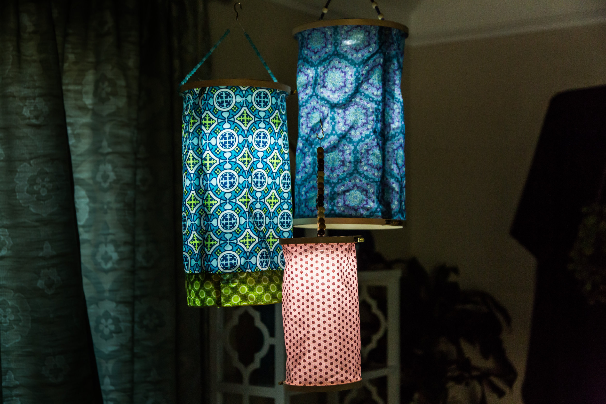 How To Home Family Diy Embroidery Hoop Lantern Hallmark Channel