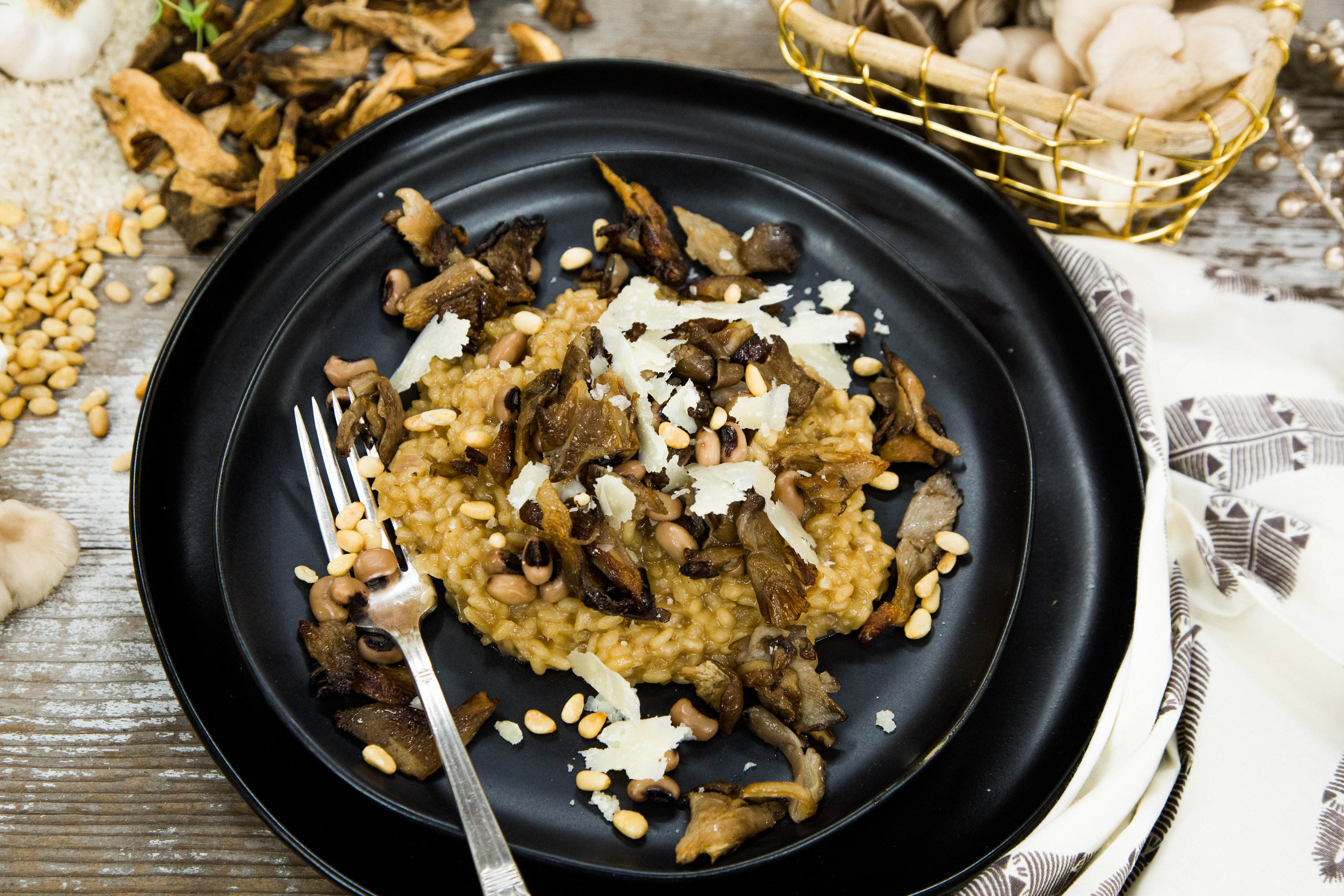Mushroom Risotto As Made By Chef Marcel Vigneron Mushroom Risotto As Made By Chef Marcel Vigneron