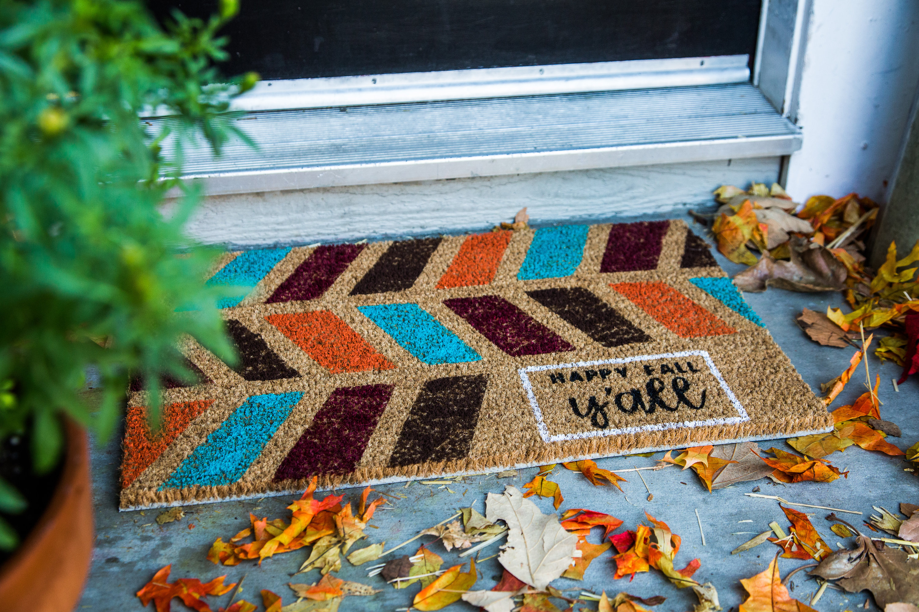 DIY Fall Mats