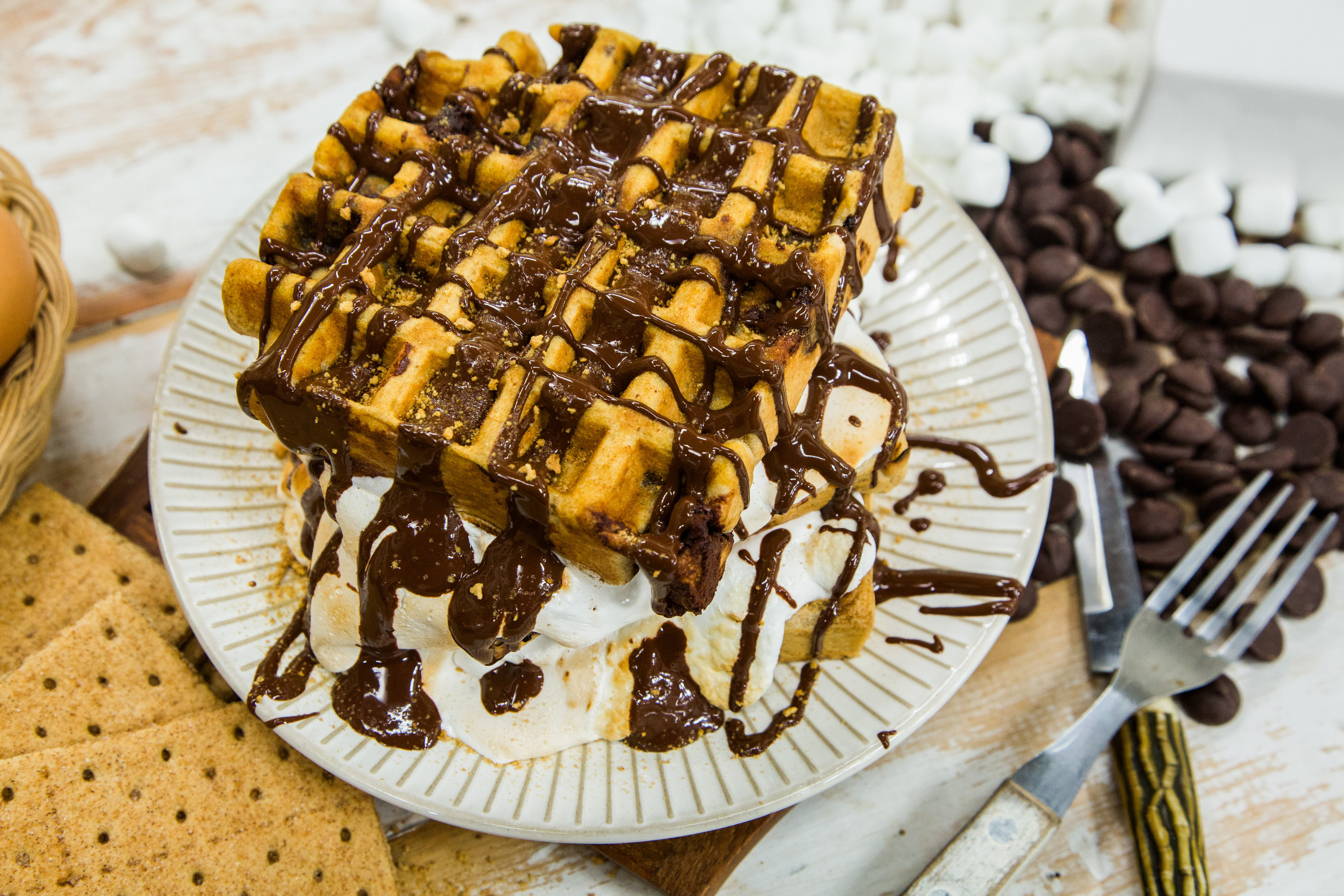 Waffle S'Mores Recipes Hallmark Channel