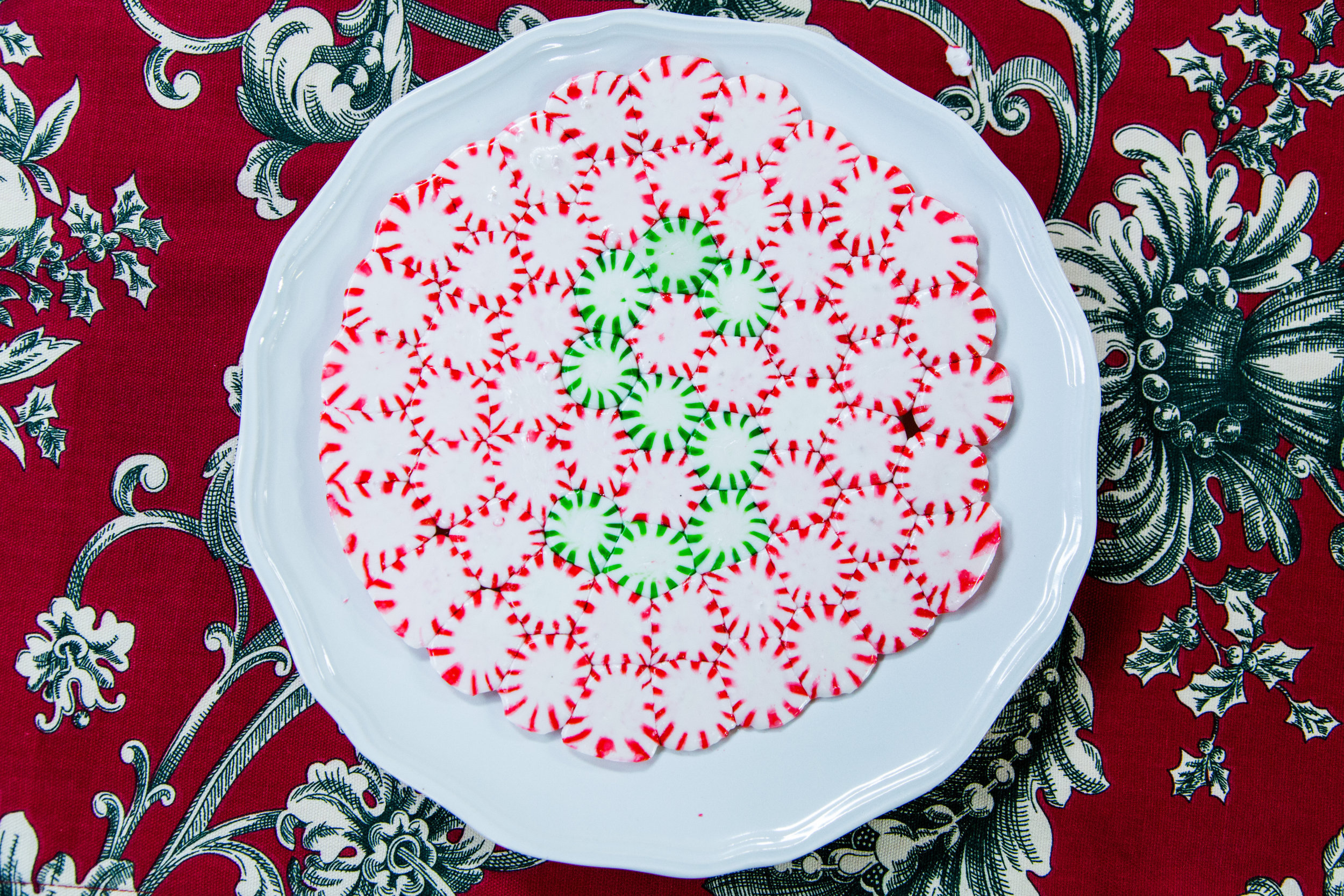 HowTo DIY Peppermint Plates Home & Family Hallmark Channel