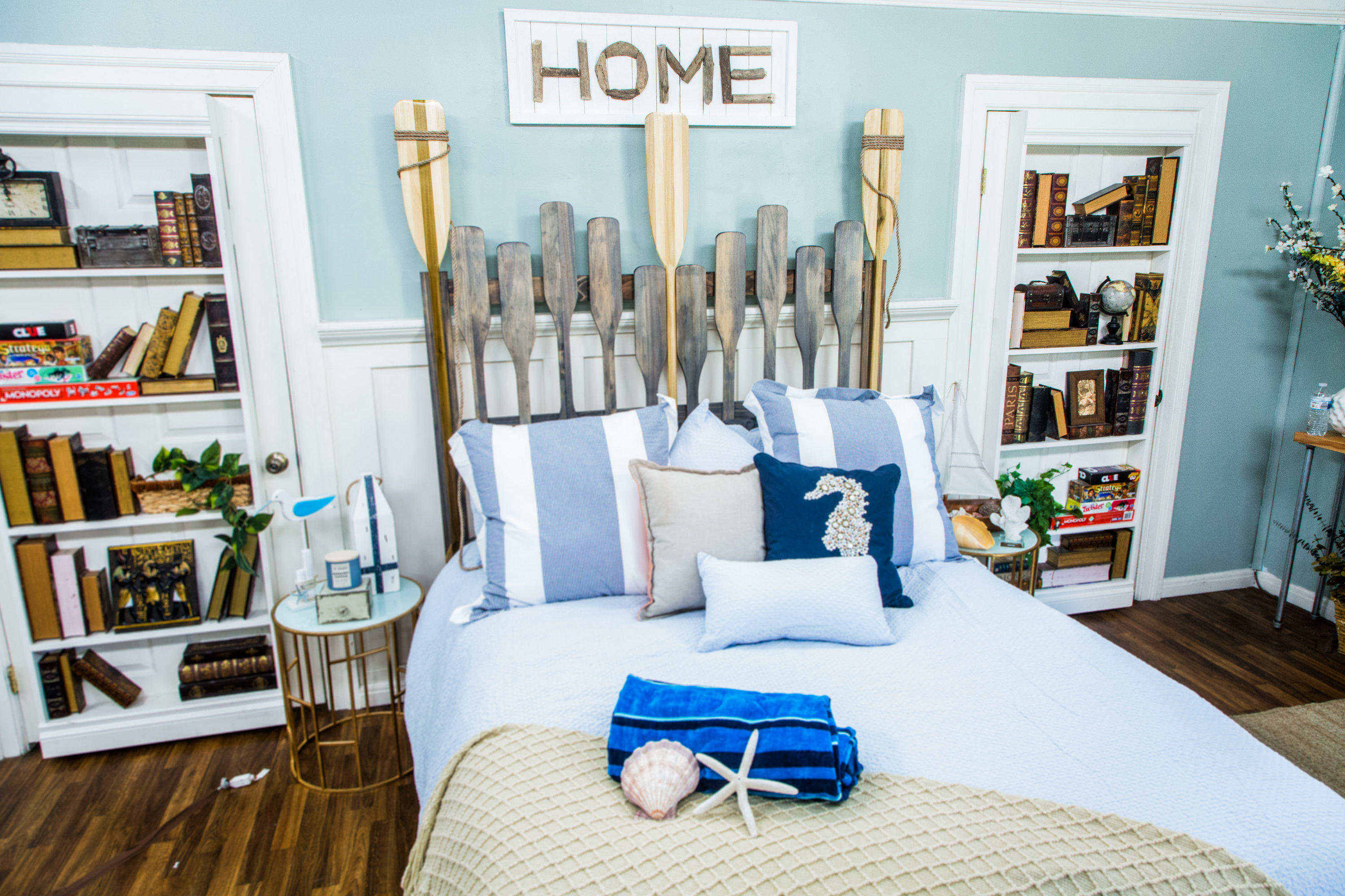 Boat Paddle Headboard How To Paddle Headboard Hallmark Channel