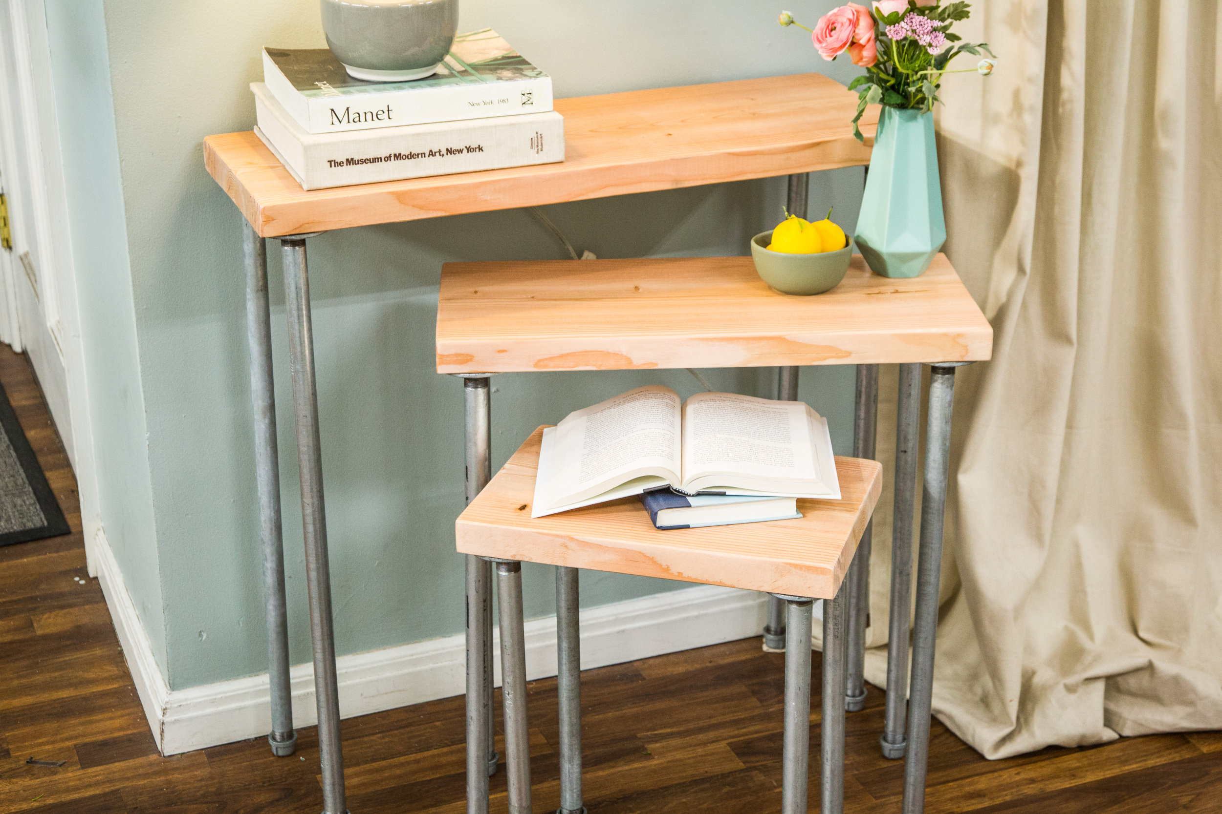 DIY Nesting Side Tables Home & Family Hallmark Channel