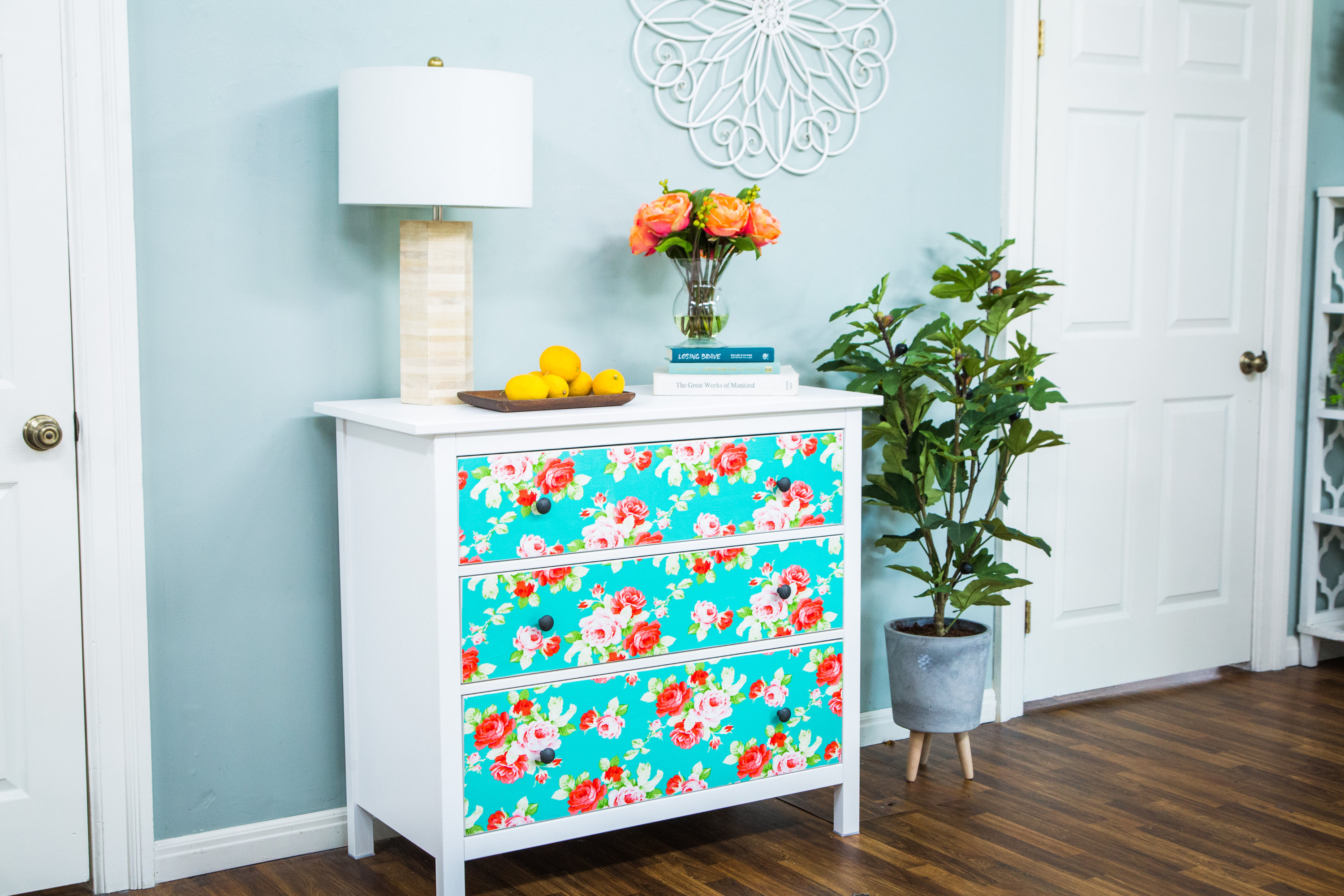 How To DIY Fabric Covered Dresser Hallmark Channel