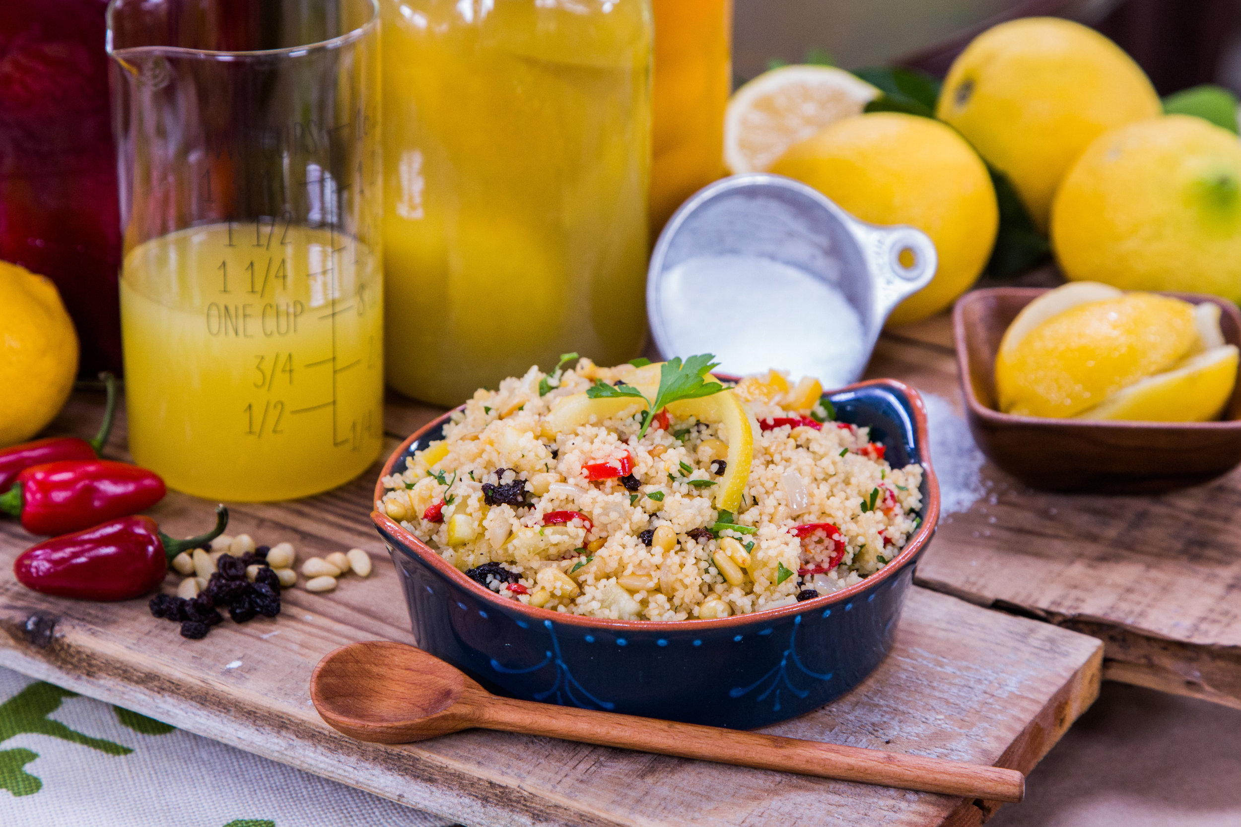 Preserved Lemon with Couscous