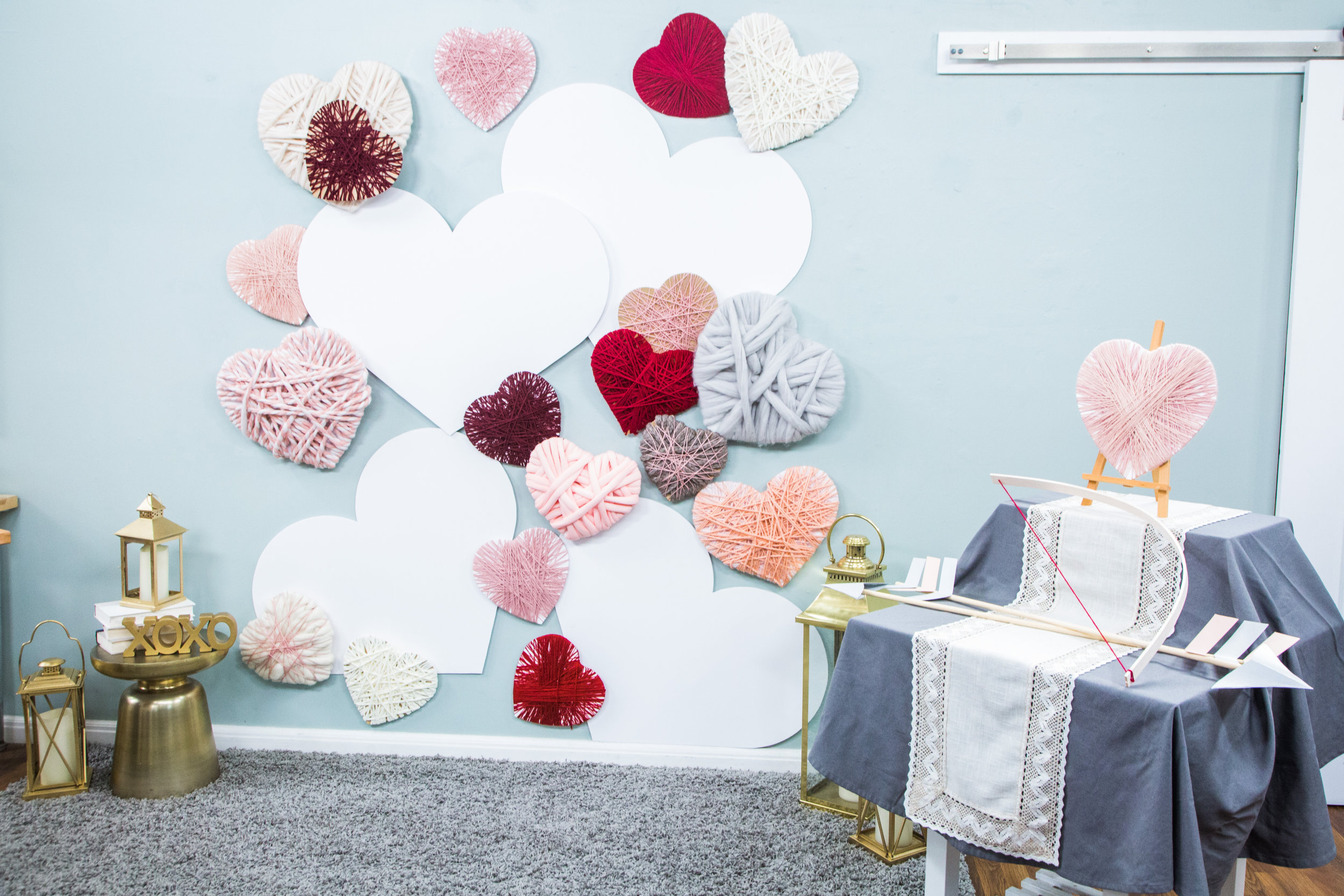 How-to - DIY Valentine’s Photo Op - Home &amp; Family | Hallmark Channel