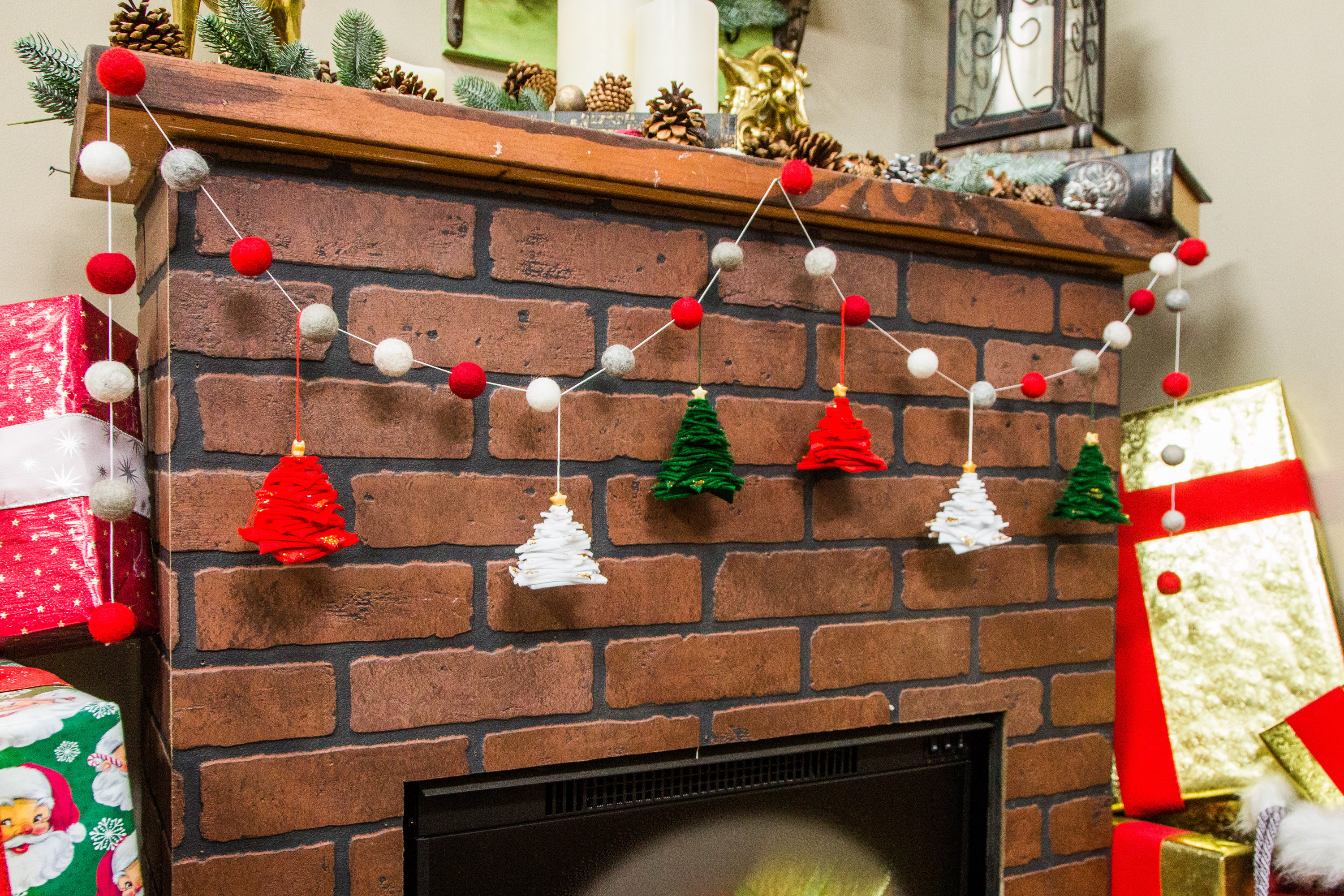 How To DIY Stacked Christmas Tree Garland Hallmark Channel