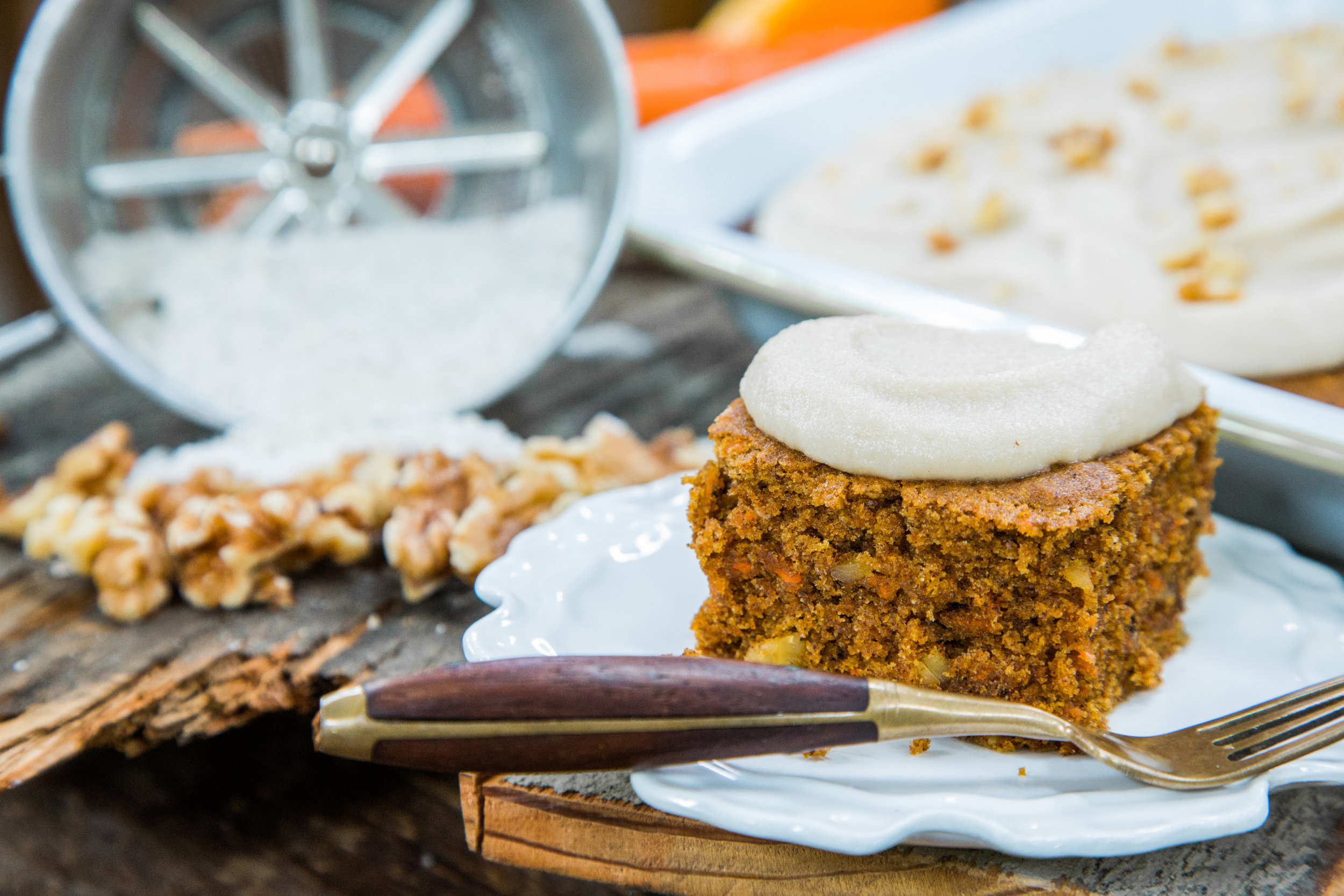 Recipes Carrot Cake With Cashew Frosting Home Family Hallmark